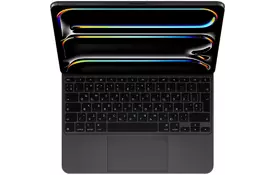 Чехол для планшета Apple Magic Keyboard для iPad Pro 13inch (M4) - Russian - Black,Model A2974 (MWR53UA/A) - Фото