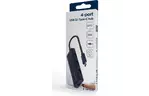 Концентратор Gembird USB-C UHB-U3P4-02 4xUSB3.1 (UHB-CM-U3P4-02)