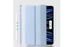 Чехол для планшета BeCover Tri Fold Soft TPU Silicone Apple iPad Pro 11'' M4 2024 Light Blue (711748)