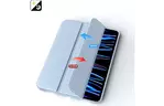 Чехол для планшета BeCover Tri Fold Soft TPU Silicone Apple iPad Pro 11'' M4 2024 Light Blue (711748)