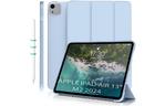 Чехол для планшета BeCover Tri Fold Soft TPU Silicone Apple iPad Air 13'' M2 2024 Light Blue (711741)