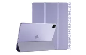 Чохол до планшета BeCover Tri Fold Hard Apple iPad Pro 12.9 2020/2021/2022 Purple (711722) - Фото