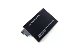 Медіаконвертер EC-Q-1G-1SM-1550nm-20-LFP FoxGate - Фото