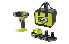 Шуруповерт Ryobi ONE+ HP RDD18X-220S 18В, 2х2Ah, 95Нм, 500·2100об/хв, сумка (5133005284) - Фото
