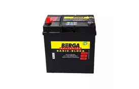 Аккумулятор автомобильный Berga Basicblock 35Ah ASIA (+/-) ТК (300EN) (5351190307902) - Фото