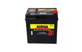 Аккумулятор автомобильный Berga Basicblock 35Ah ASIA Ев (-/+) ТК (300EN) (5351180307902) - Фото