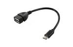 Переходник OTG USB 2.0 AF to Micro 5P YT Black Blister Voltronic (37681)