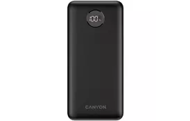 Батарея універсальна Canyon PB-2002 20000mAh, PD/20W, QC/3.0, Black (CNE-CPB2002B) - Фото