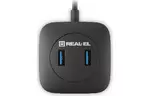 Концентратор REAL-EL CQ-407 black (EL123110011)