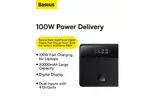 Батарея универсальная Baseus Blade HD 20000mAh PD/100W, Black (PPBL000101/PPBLD100HD)