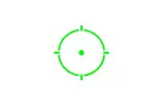 Коллиматорный прицел Holosun SCRS-GR-MRS точка 2 MOA + круг 65 МОА (Green) (SCRS-GR-MRS)