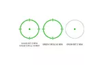 Коллиматорный прицел Holosun 510С точка 2 MOA + круг 65 МОА (Green) (HE510C-GR)