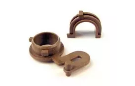 Комплект подшипников резинового вала HP 1160/1320 PrintPro (RSB1160)  - Фото