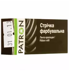 Лента к принтерам PATRON 13мм х 7м Black (к) (PN-12.7-7SB)
