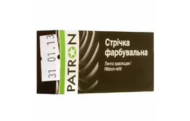 Лента к принтерам PATRON 13мм х 7м Black (к) (PN-12.7-7SB) - Фото