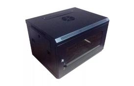 Шкаф настенный 6U Hypernet (WMNC-6U-FLAT-BLACK) - Фото