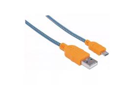 Дата кабель USB 2.0 AM to Micro 5P 1.8m Manhattan (352727) - Фото