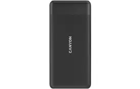 Батарея універсальна Canyon PB-109 10000 mAh PD/18W QC/3.0/20W Black (CNE-CPB1009B) - Фото