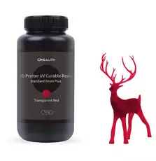 Фотополимерная смола Creality Resin, LCD Standard Plus 500г, белый, transparent (3302020082)