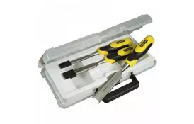 Стамеска Stanley DYNAGRIP, 3шт 10-15-20мм, кейс (2-16-887) - Фото