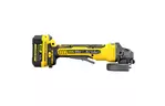 Шлифовальная машина Stanley угловая акум бесщеточная FATMAX, Li-Ion V20, 18В, 2x4Ah, 8000об/мин, 125 мм, кейс