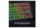 Клавиатура GamePro MK80B RGB Blue Switch USB Black (MK80B)
