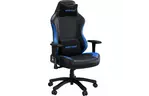 Кресло игровое Anda Seat Luna Color PVC Size L Black/Blue (AD18-48-BS-PV)