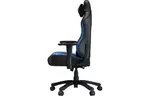 Кресло игровое Anda Seat Luna Color PVC Size L Black/Blue (AD18-48-BS-PV)