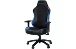 Кресло игровое Anda Seat Luna Color PVC Size L Black/Blue (AD18-48-BS-PV)