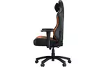 Кресло игровое Anda Seat Luna Color PVC Size L Black/Orange (AD18-48-BO-PV)