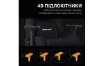 Кресло игровое Anda Seat Kaiser Frontier Fabric Size XL Black (AD12YXL-17-BF-B01)