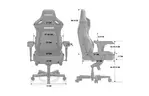 Кресло игровое Anda Seat Kaiser 4 PVC Size XL Maroon (AD12YDDC-XLL-20-A-PV/C)