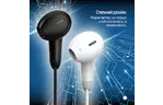 Наушники ColorWay 3.5 mm Wired Earphone Sound Wave White (CW-WD04WT)