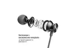 Наушники ColorWay 3.5 mm Wired Earphone UrbanBeat Black (CW-WD03BK)