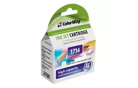 Картридж ColorWay для EPSON XP313/323/413/423 yellow (CW-EPT1714) - Фото