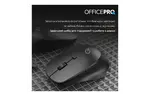 Мышка OfficePro M305B Silent Click Ergonomic Wireless Black (M305B)