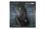 Мышка OfficePro M395B Silent Click Ergonomic Wireless Black (M395B)