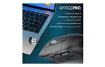 Мышка OfficePro M395B Silent Click Ergonomic Wireless Black (M395B)