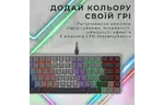 Клавиатура GamePro MK140R Red Swich Low Profile USB Dark Gray (MK140R)