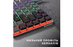 Клавиатура GamePro MK140R Red Swich Low Profile USB Dark Gray (MK140R)