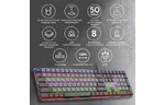 Клавиатура GamePro MK145R Red Swich Low Profile USB Dark Gray (MK145R)
