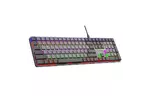 Клавиатура GamePro MK145R Red Swich Low Profile USB Dark Gray (MK145R)