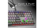 Клавиатура GamePro MK145R Red Swich Low Profile USB Dark Gray (MK145R)