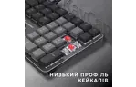 Клавиатура GamePro MK145R Red Swich Low Profile USB Dark Gray (MK145R)