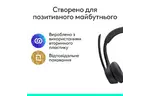 Наушники Logitech Zone 305 for Business Wireless/Bluetooth Teams Black (981-001451)