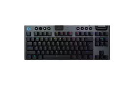 Клавиатура Logitech G915 TKL X Lightspeed Switch-Clicky Wireless/Bluetooth/USB UA Black (920-012757) - Фото