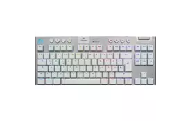 Клавиатура Logitech G915 TKL X Lightspeed Switch-Tactile Wireless/Bluetooth/USB UA White (920-012737) - Фото