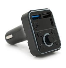 FM модулятор Voltronic D1, подсветка 7 цветов, 1.5-3.1A, USB, TF (FM-D1-7Col)