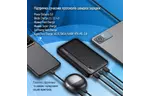 Батарея универсальная ColorWay 20 000 mAh PD/22.5W, QC/3.0, black (CW-PB200LPA4BK-PD)