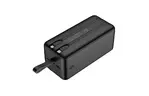 Батарея универсальная ColorWay 50 000 mAh PD/22.5W, QC/3.0, black (CW-PB500LPA4BK-PDD)